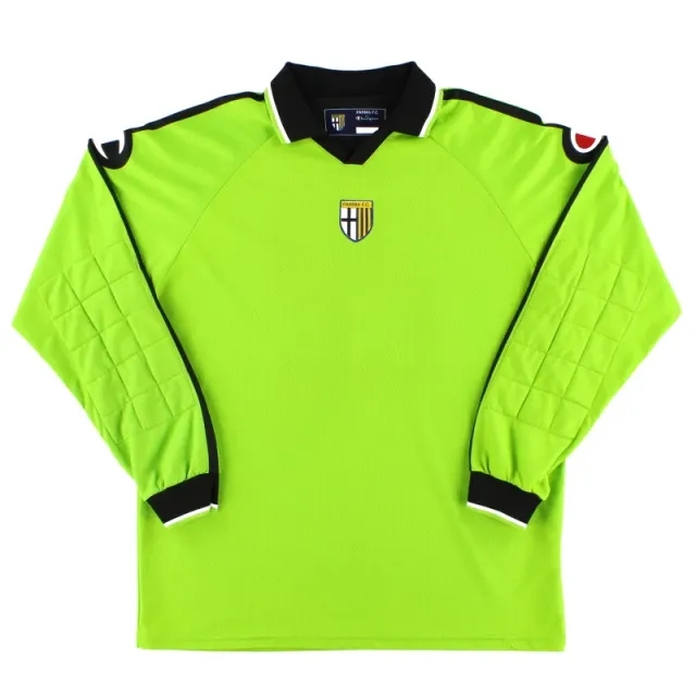2004-05 Parma Player Issue Goalkeeper Shirt #22 XXL - Parma / Excellent / XXL