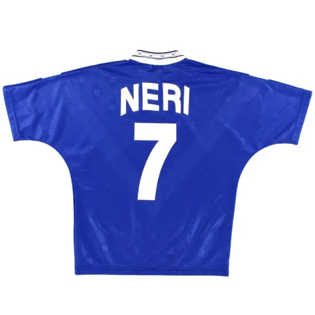 1996-97 Brescia Home Shirt Neri #7 *Mint* S - Other Italian Clubs / Mint / Small