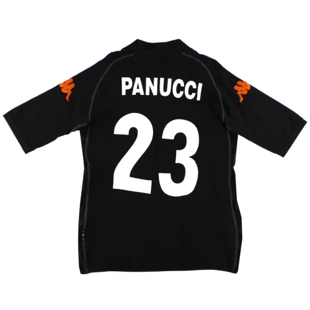 2002-03 Roma Away Shirt Panucci #23 XL - Roma / Very Good / XL