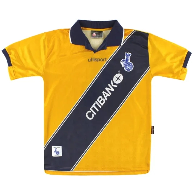 2000-02 MSV Duisburg uhlsport Away Shirt XL - Other German Clubs / Excellent / XL