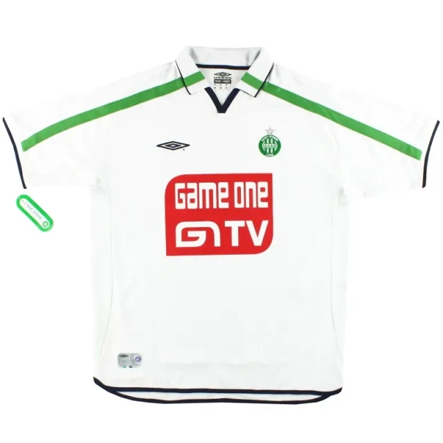 2002-03 Saint Etienne Umbro Away Shirt *w/tags* XL - Other French Clubs / w/tags / XL