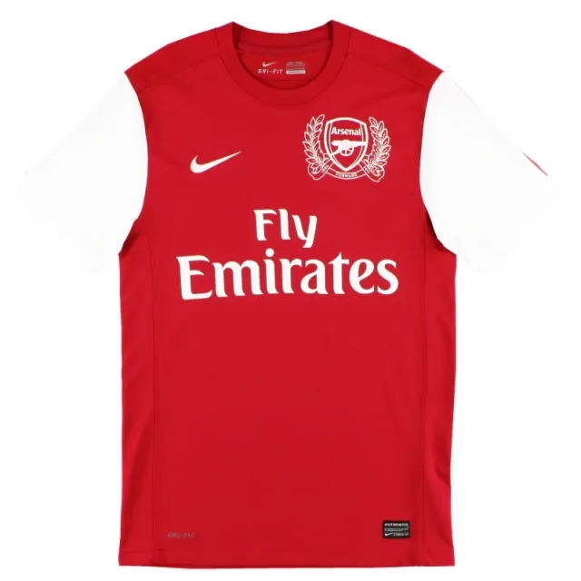 2011-12 Arsenal Nike '125th Anniversary' Home Shirt L - Arsenal / Excellent / Large