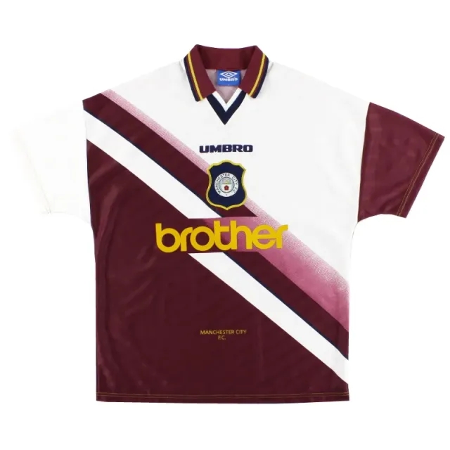 1996-97 Manchester City Umbro Away Shirt XL - Manchester City / Very good / XL