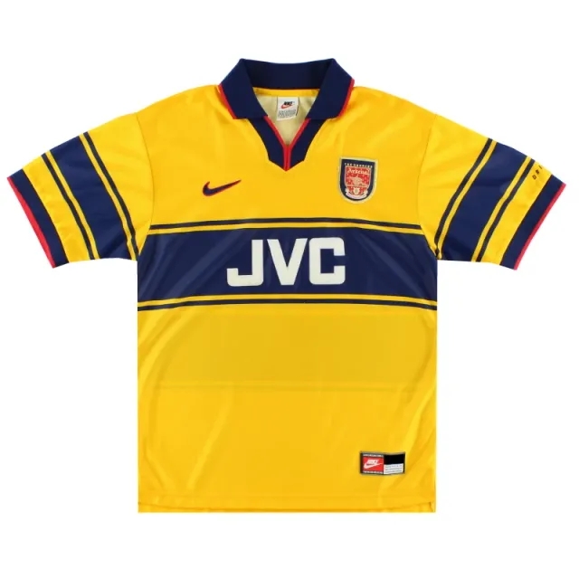 1997-99 Arsenal Nike Away Shirt L - Arsenal / Excellent / Large