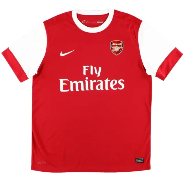 2010-11 Arsenal Nike Home Shirt XL - Arsenal / Very good / XL