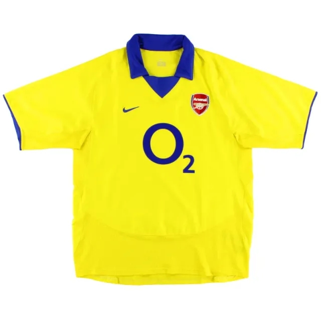 2003-04 Arsenal Nike Away Shirt XXL - Arsenal / Excellent / XXL