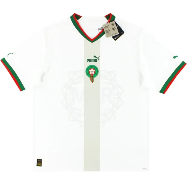 2022-23 Morocco Puma Away Shirt *w/tags* XL - African / w/tags / XL