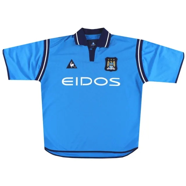 2001-02 Manchester City Le Coq Sportif Home Shirt XL - Manchester City / Very good / XL