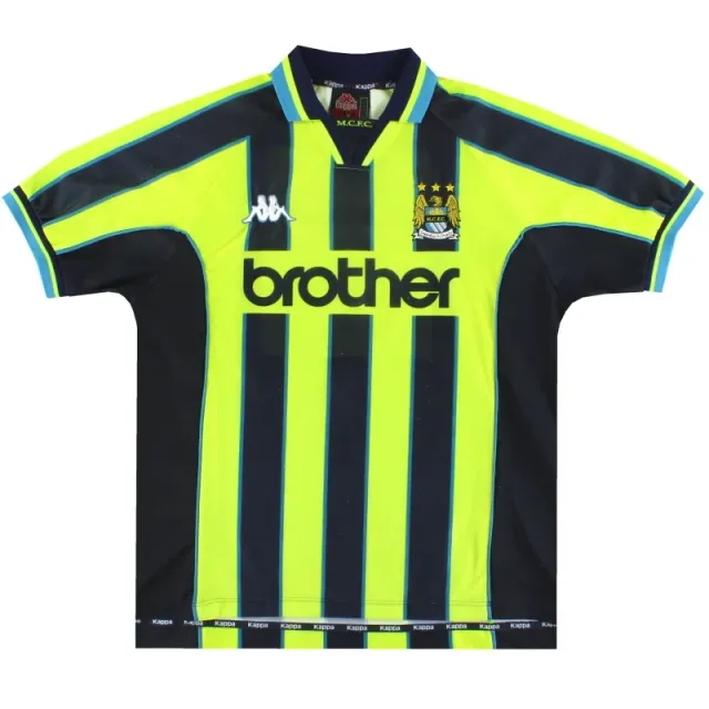 1998-99 Manchester City Kappa Away Shirt XL - Manchester City / Excellent / XL