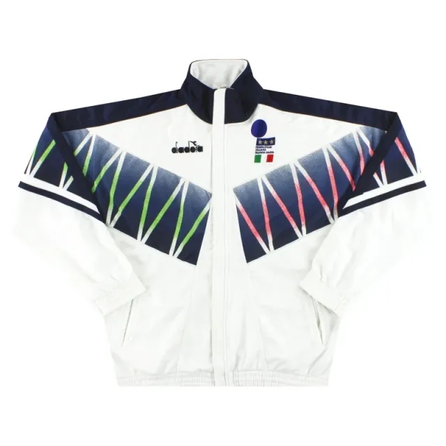 1994 Italy Diadora Track Jacket L - Italy / Excellent / Large