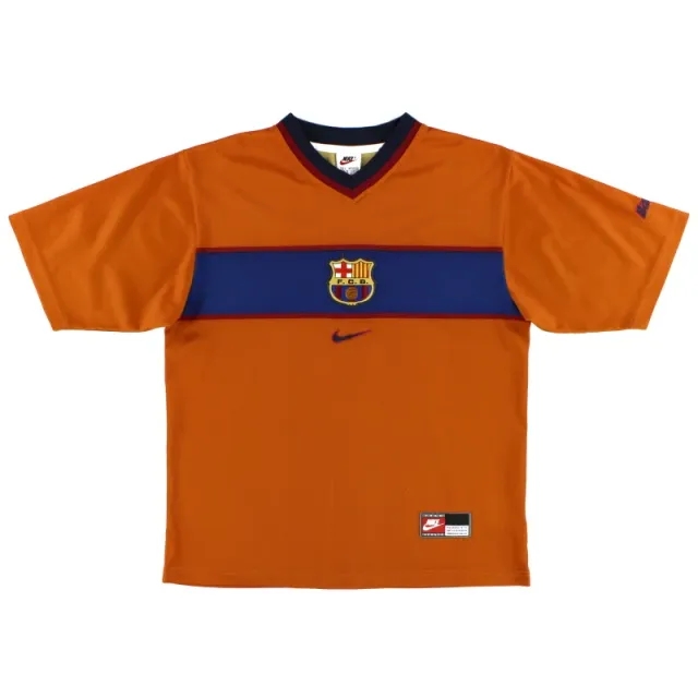 1998-00 Barcelona Nike Basic Third Shirt XL - Barcelona / Excellent / XL