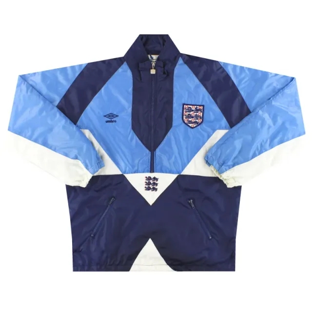 1990-92 England Umbro Track Jacket XL - England / Excellent / XL