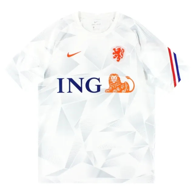 2020-22 Holland Nike Pre-Match Training Shirt M - Holland / Excellent / Medium
