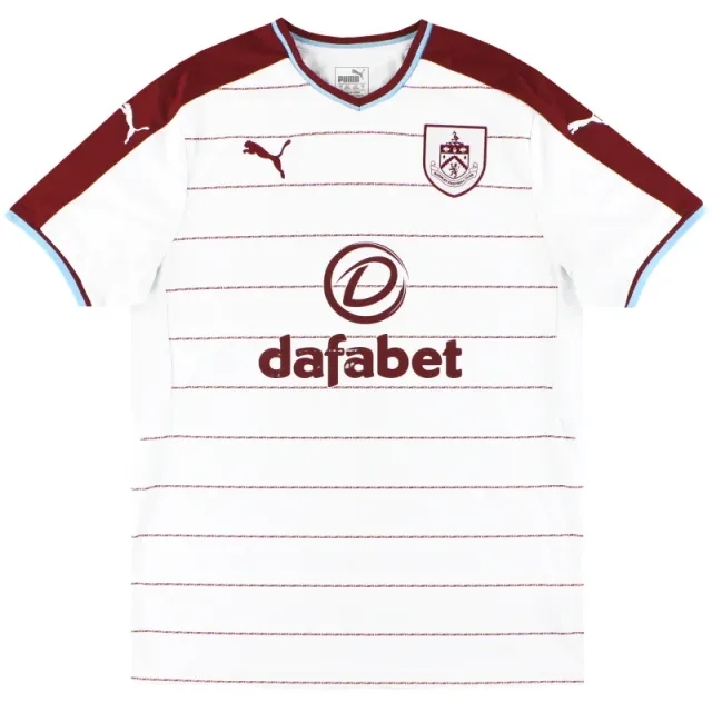 2017-18 Burnley Puma Away Shirt L - Burnley / Excellent / Large