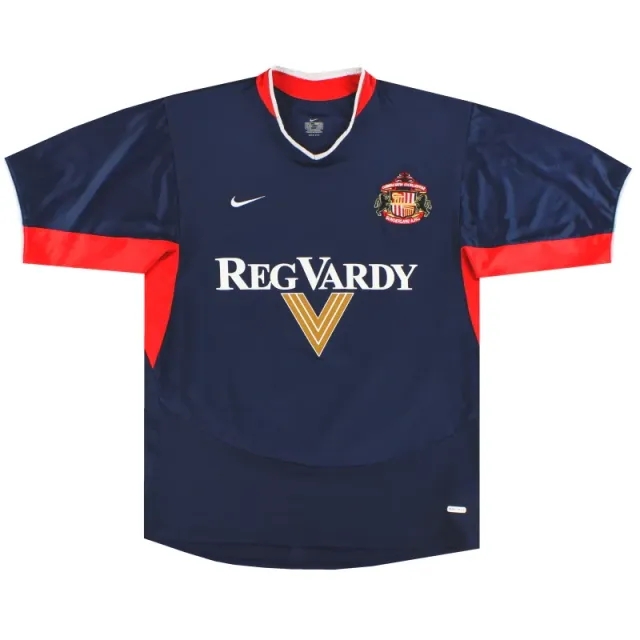 2003-04 Sunderland Nike Away Shirt *Mint* M - Sunderland / Mint / Medium