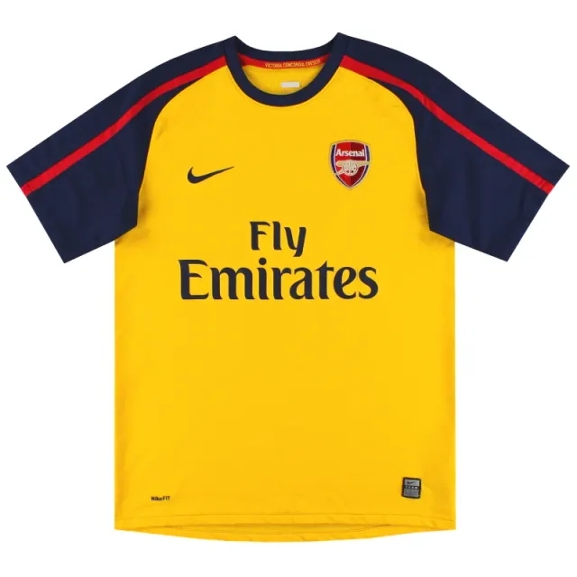 2008-09 Arsenal Nike Away Shirt *Mint* M - Arsenal / Mint / Medium