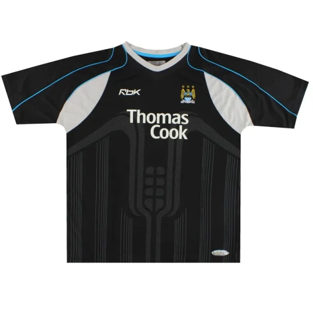 2006-07 Manchester City Reebok Away Shirt L - Manchester City / Excellent / Large