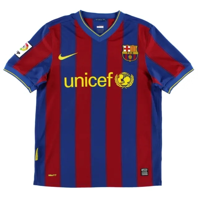 2009-10 Barcelona Nike Home Shirt M - Barcelona / Excellent / Medium