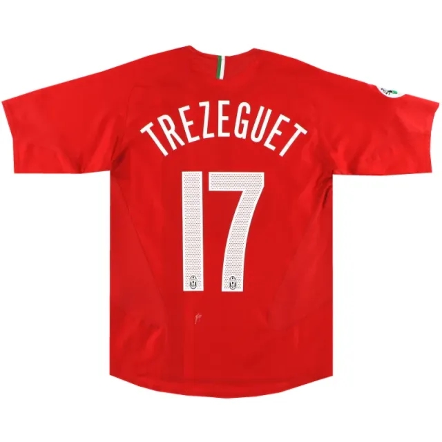 2005-06 Juventus Nike Away Shirt Trezeguet #17 S - Juventus / Excellent / Small