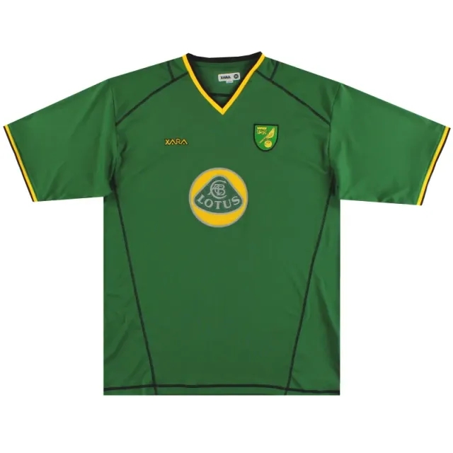 2003-04 Norwich City Away Shirt L - Norwich City / Excellent / Large