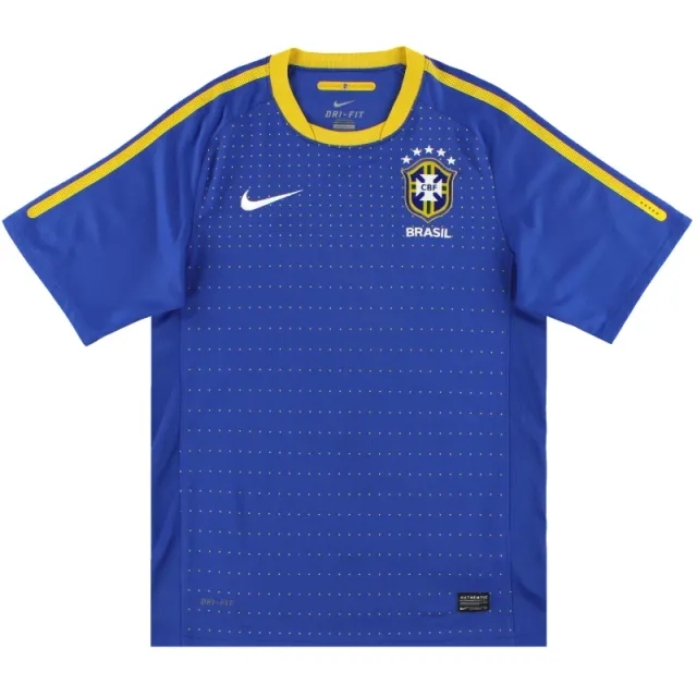 2010-11 Brazil Nike Away Shirt S - Brazil / Excellent / Small
