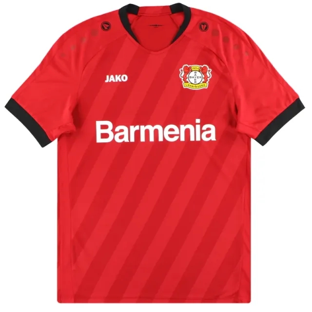 2019-20 Bayer Leverkusen Jako Home Shirt *As New* XXL - Bayer Leverkusen / As New / XXL