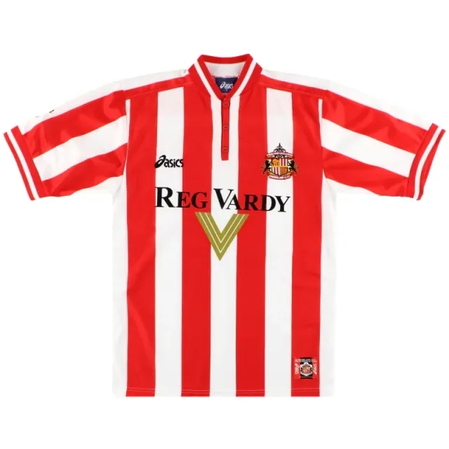 1999-00 Sunderland Asics Home Shirt M - Sunderland / Excellent / Medium