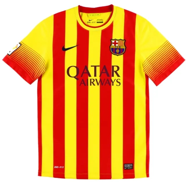 2013-14 Barcelona Nike Away Shirt *Mint* M - Barcelona / Mint / Medium