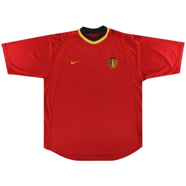 2000-02 Belgium Nike Home Shirt L - Belgium / Excellent / Large