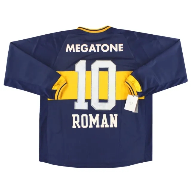 2006-07 Boca Juniors Nike Home Shirt Roman #10 L/S *w/tags* L - Central and South American Clubs / w/tags / Large