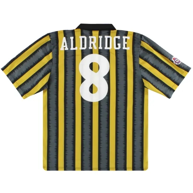 1994-95 Tranmere Rovers Third Shirt Aldridge #8 M - Tranmere Rovers / Excellent / Medium