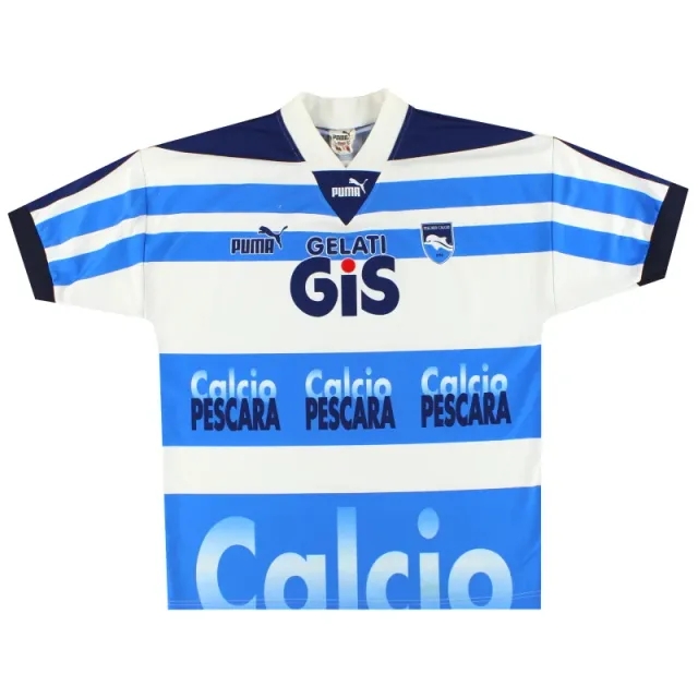 2001-02 Pescara Puma Training Shirt XL - Other Italian Clubs / Excellent / XL