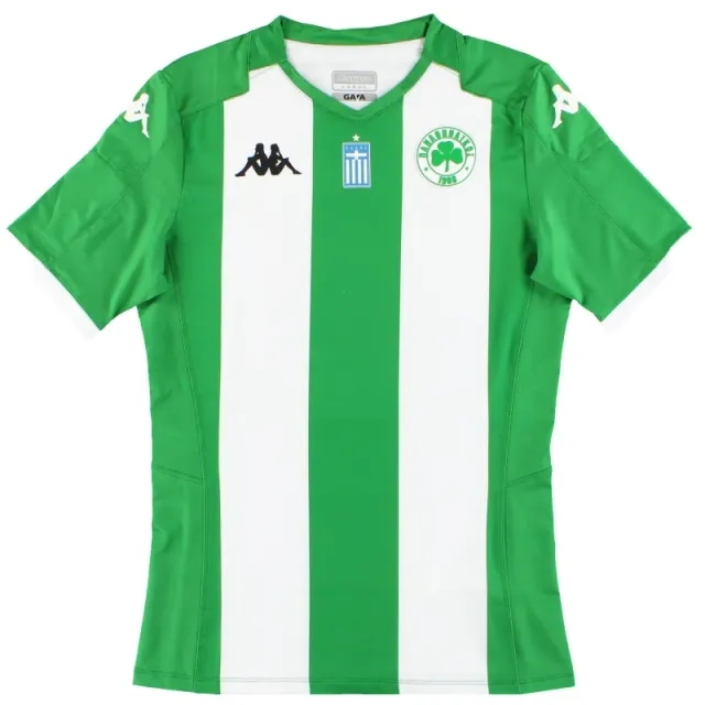 2019-20 Panathinaikos Kappa Kombat Anniversary Home Shirt *BNIB* Y - Panathinaikos / BNIB / 6 Years