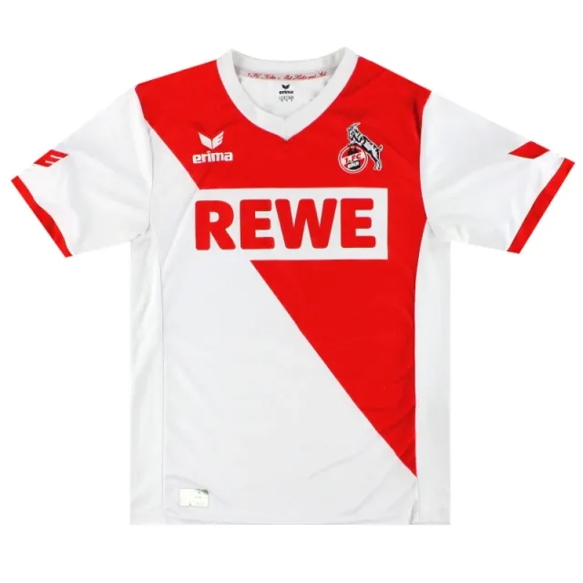 2014-15 FC Koln Erima Home Shirt M - Other German Clubs / Excellent / Medium