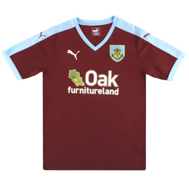 2015-16 Burnley Puma Home Shirt M - Burnley / Excellent / Medium