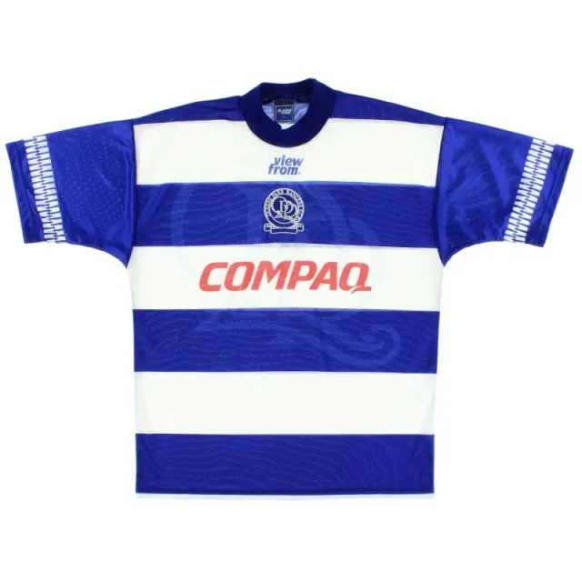1995-96 QPR Home Shirt L - QPR / Excellent / Large
