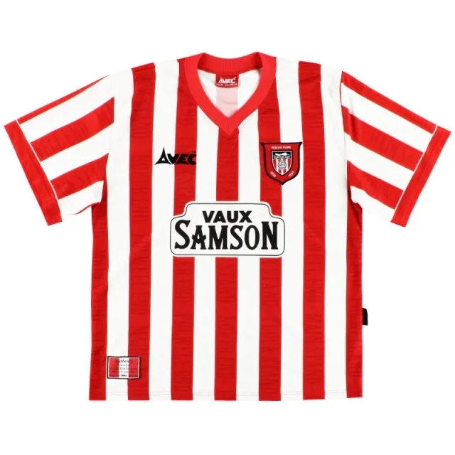 1996-97 Sunderland Avec Home Shirt M - Sunderland / Very Good / Medium