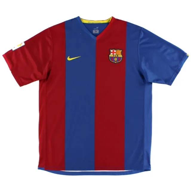 2006-07 Barcelona Nike Home Shirt M - Barcelona / Very Good / Medium