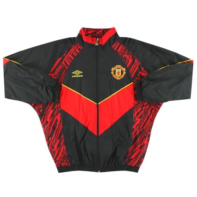1992-94 Manchester United Umbro Track Jacket *As New* XL - Manchester United / As New / XL