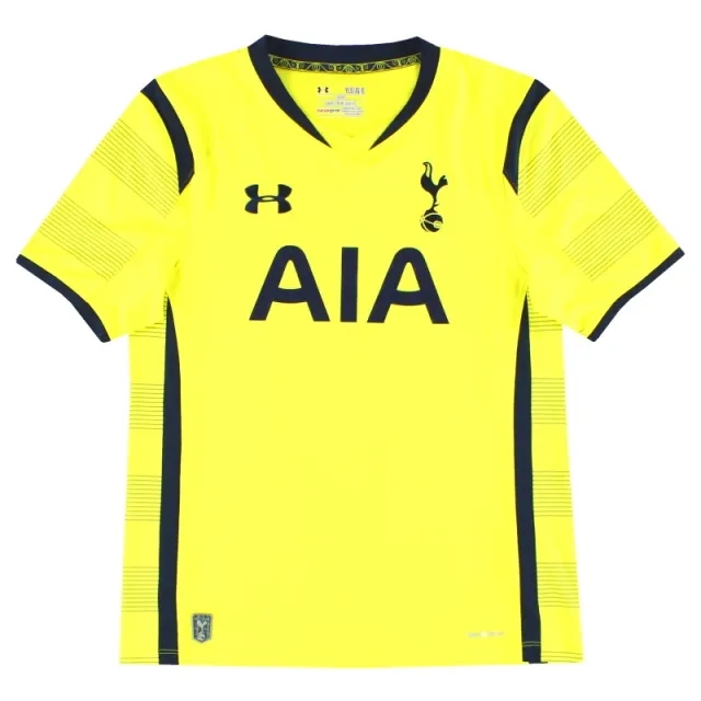 2014-15 Tottenham Under Armour Third Shirt L.Boys - Tottenham Hotspur / Excellent / Large Boys