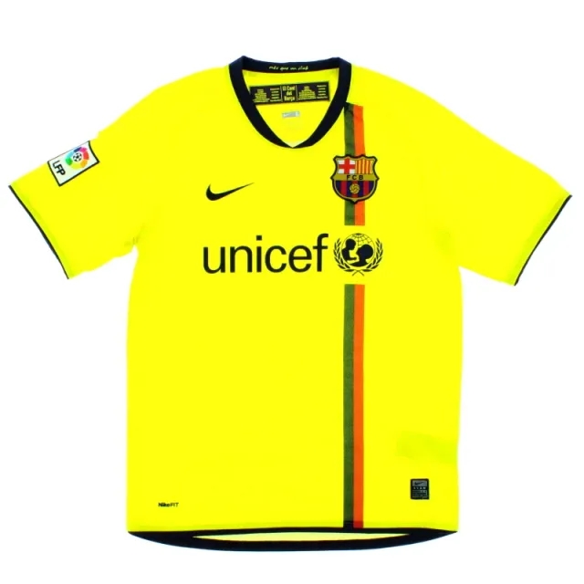 2008-10 Barcelona Nike Away Shirt S - Barcelona / Excellent / Small