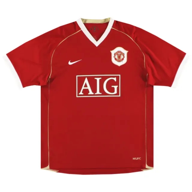 2006-07 Manchester United Nike Home Shirt XXL - Manchester United / Excellent / XXL