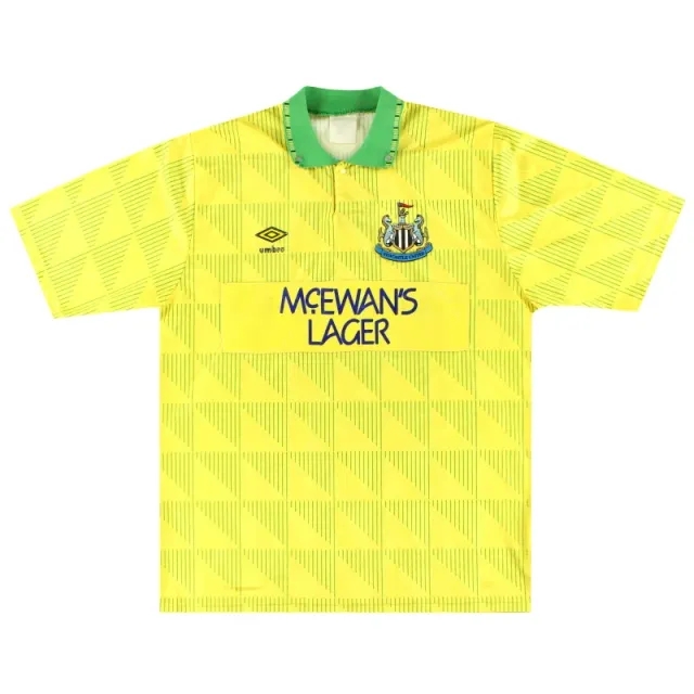 1990-93 Newcastle Umbro Away Shirt XL - Newcastle United / Excellent / XL