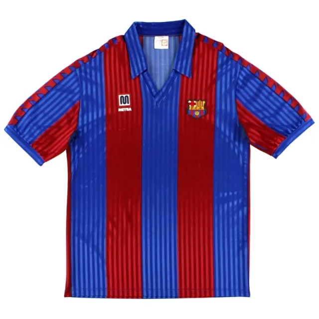 1989-92 Barcelona Meyba Home Shirt XXL - Barcelona / Excellent / XXL