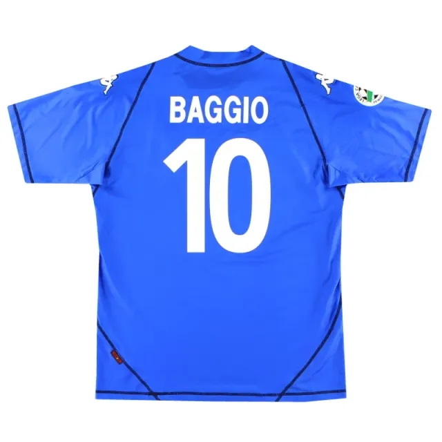 2003-04 Brescia Kappa Home Shirt Baggio #10 *Mint* L - Other Italian Clubs / Mint / Large
