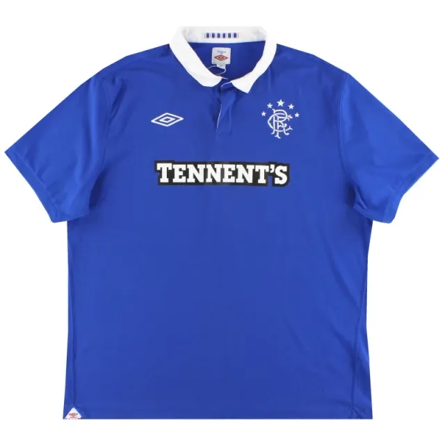 2010-11 Rangers Umbro Home Shirt M - Rangers / Excellent / Medium