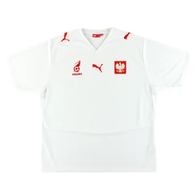 2008 Poland Puma Home Shirt XXL - Poland / Excellent / XXL