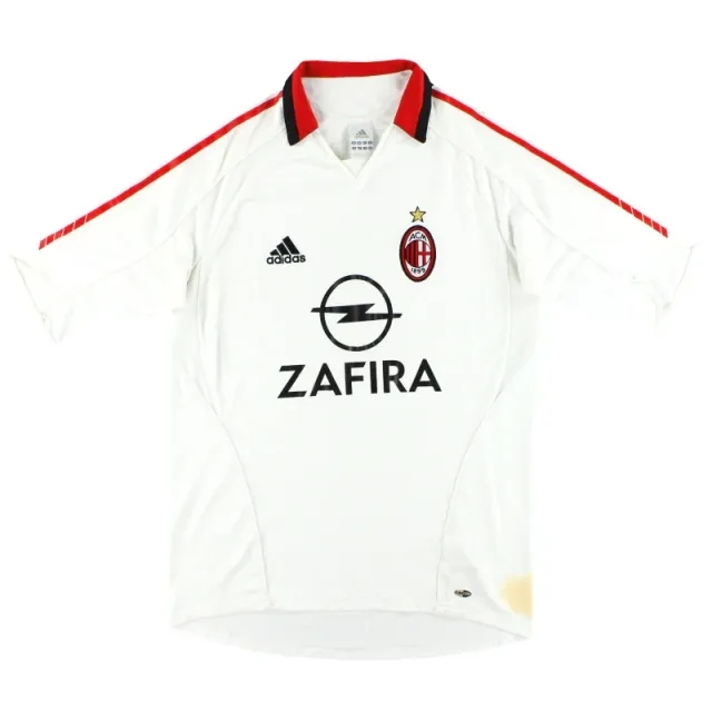 2005-06 AC Milan adidas Away Shirt M - AC Milan / Very Good / Medium