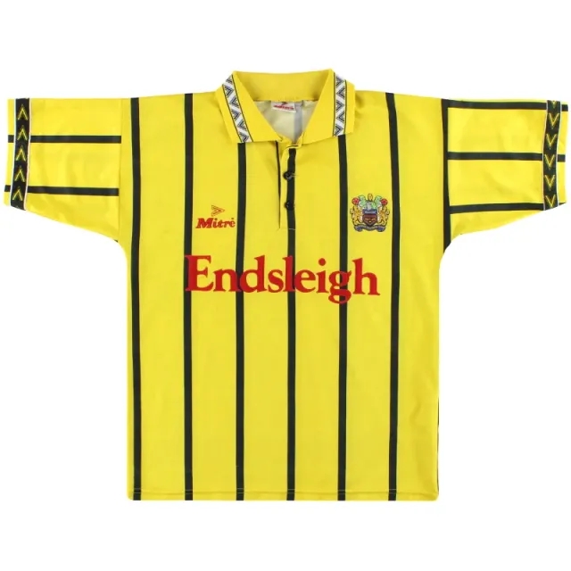 1993-95 Burnley Mitre Away Shirt XL - Burnley / Excellent / XL
