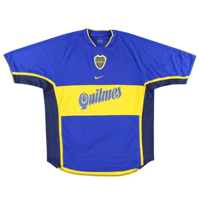 2001 Boca Juniors Nike Home Shirt L - Central and South American Clubs / Excellent / Large